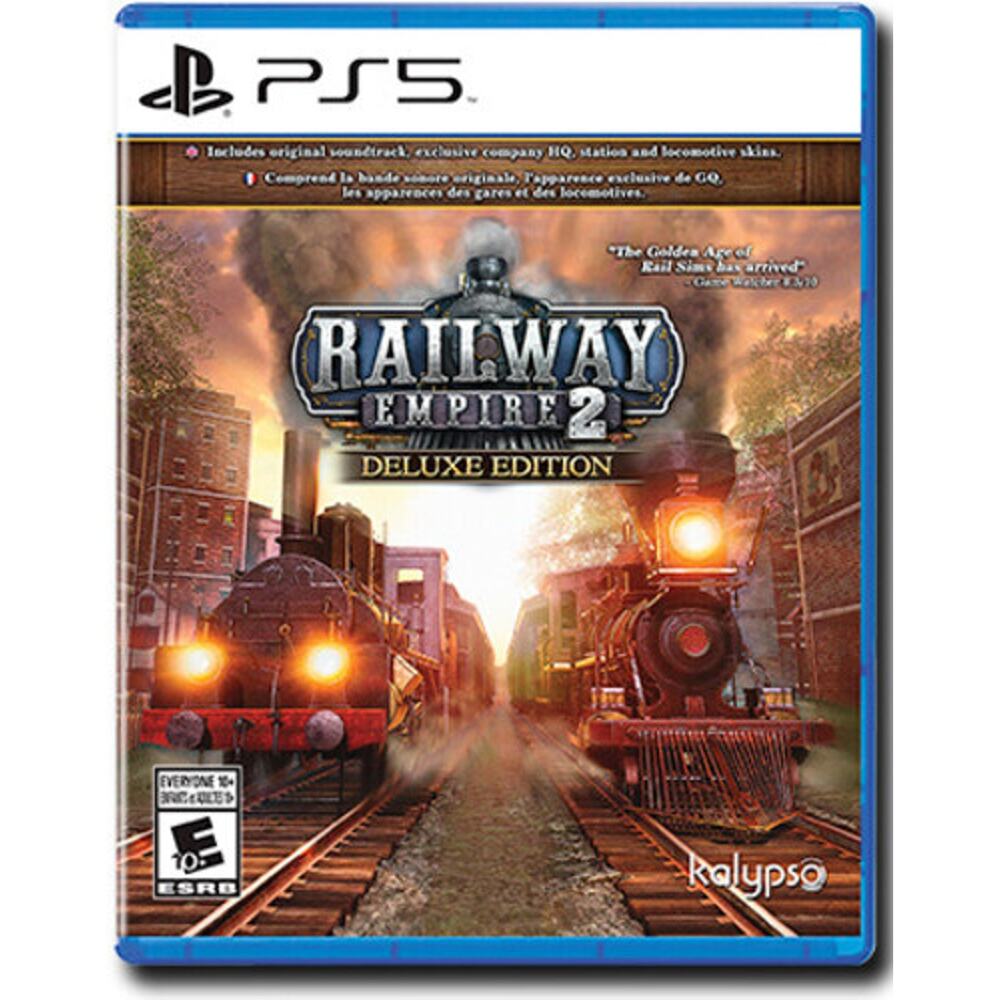 Railway Empire 2 Deluxe Edition - Sony PlayStation 5 - STILL SEALED BRAND NEW